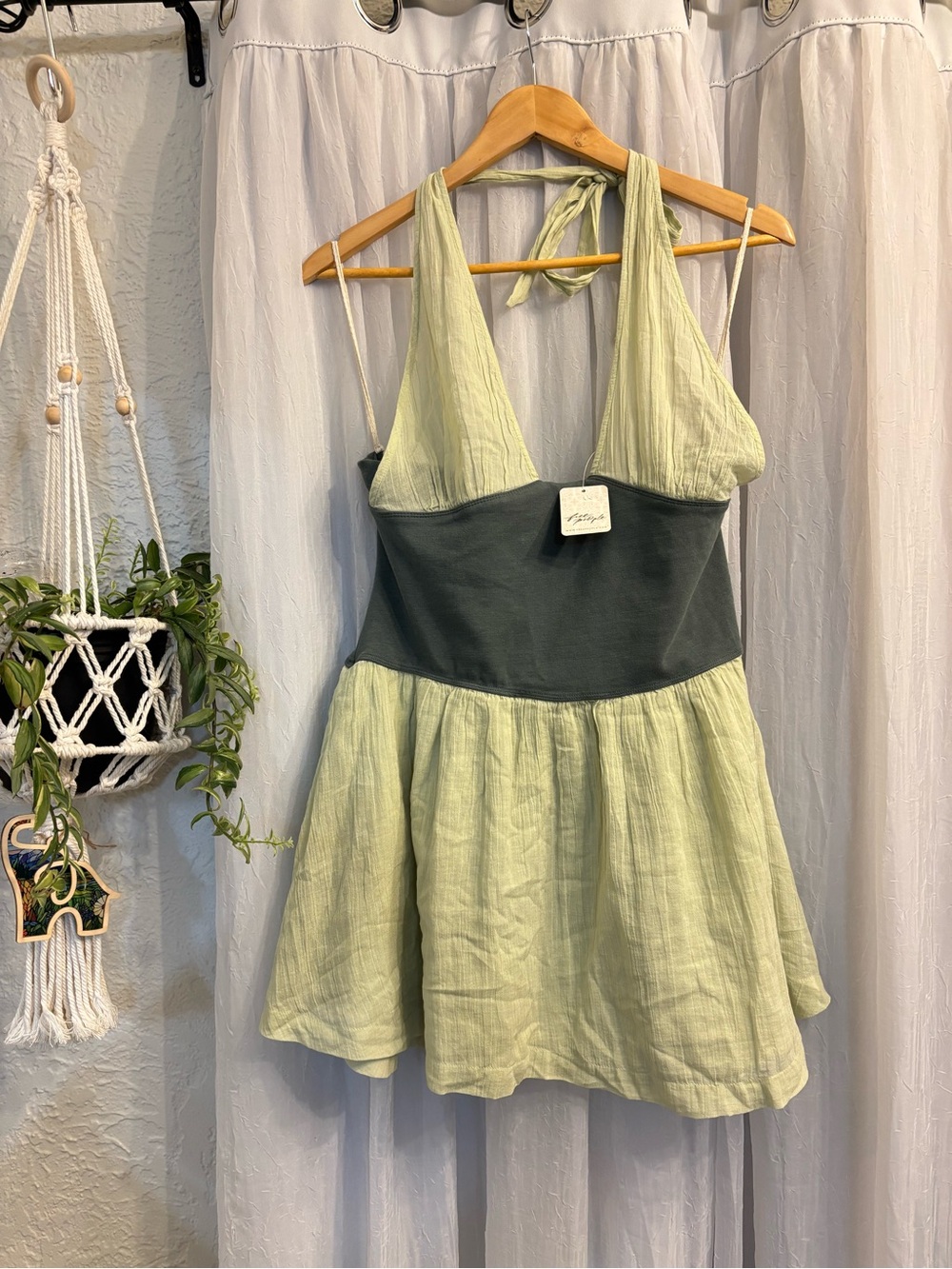 Free People Babetown Mini Dress NWT
